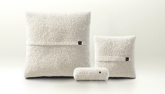 pillow set 2 - doodle - creme