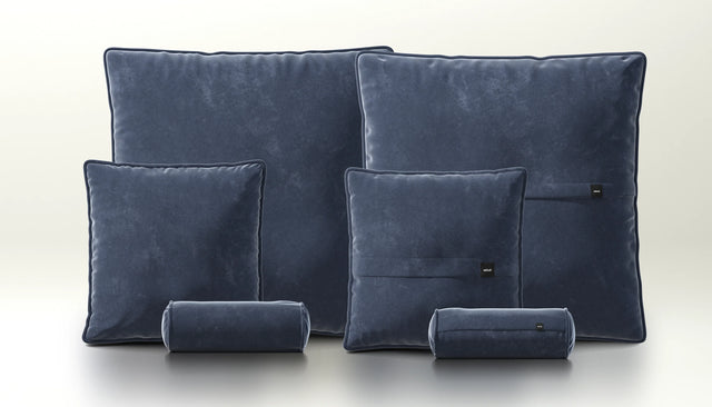 pillow set 3 - suave - navy