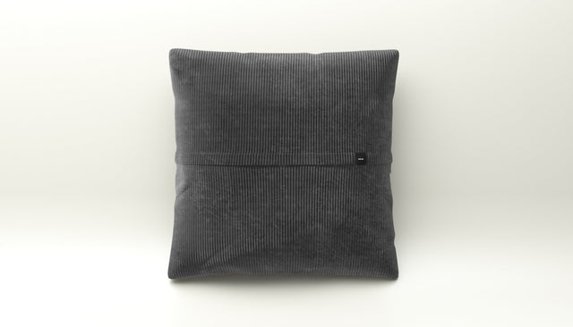 vetsak | Jumbo Pillow - cord velour - dark grey