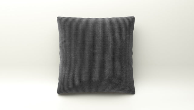 vetsak | Jumbo Pillow - cord velour - dark grey