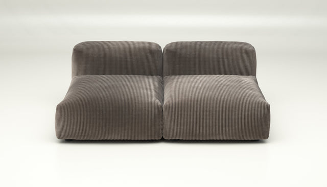 vetsak | Sofa Set 01 Medium - cord velour - mocha | Modulaire Sofa | 2.5 Zits