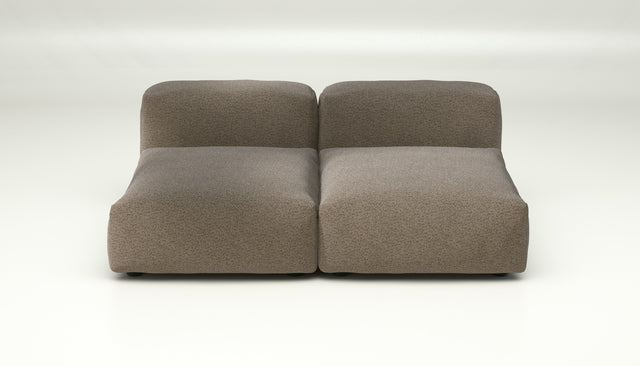 vetsak | Sofa Set 01 Medium - loop loop - taupe | Modulaire Sofa | 2.5 Zits