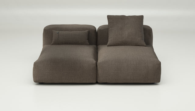 vetsak | Sofa Set 01 Medium - pique - taupe | Modulaire Sofa | 2.5 Zits