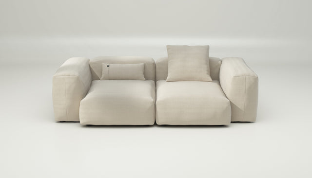 vetsak | Sofa Set 02 Medium - pique - beige | Modulaire Sofa | 2.5 Zits | Big Sofa