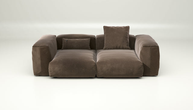 vetsak | Sofa Set 02 Medium - suave - espresso | Modulaire Sofa | 2.5 Zits | Big Sofa