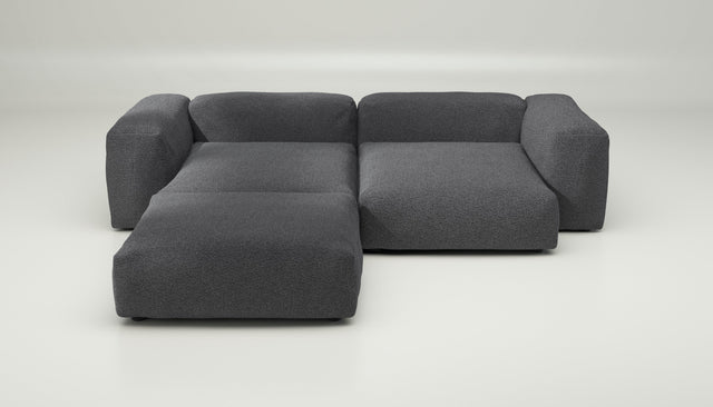 vetsak | Sofa Set 03 - loop loop - anthracite | Modulaire Sofa | 3.5 Zits | Big Sofa | Hoeksofa