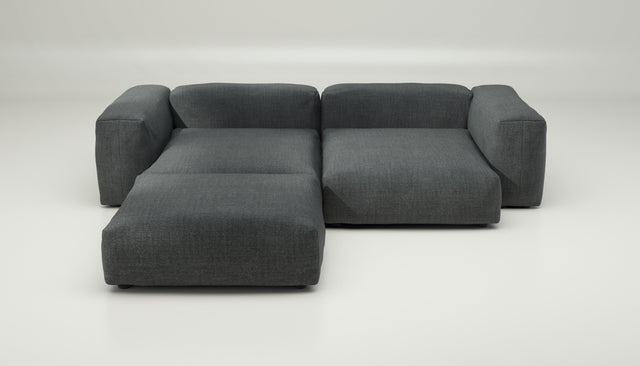 vetsak | Sofa Set 03 - pique - dark grey | Modulaire Sofa | 3.5 Zits | Big Sofa | Hoeksofa