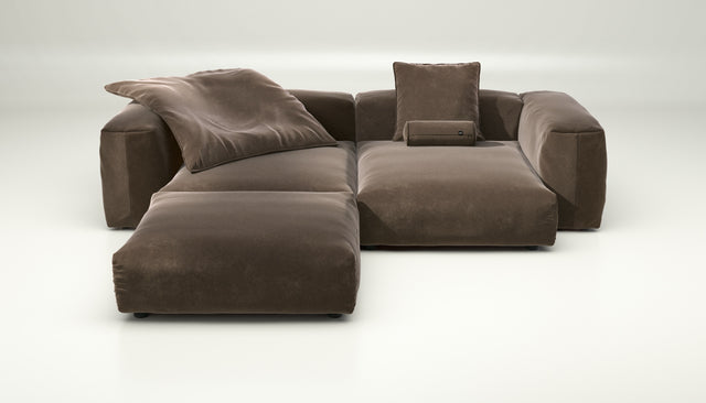 vetsak | Sofa Set 03 - suave - espresso | Modulaire Sofa | 3.5 Zits | Big Sofa | Hoeksofa