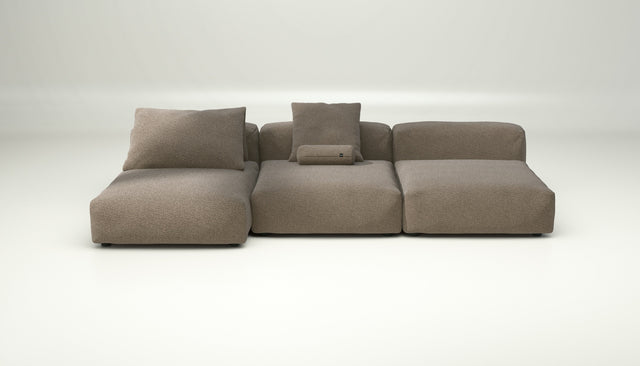 vetsak | Sofa Set 04 - loop loop - taupe | Modulaire Sofa | 5 Zits | Big Sofa