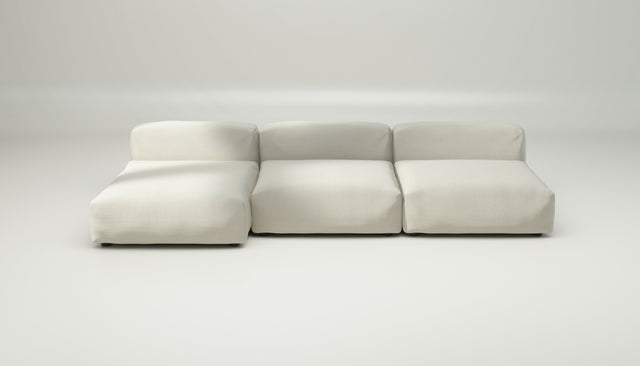 vetsak | Sofa Set 04 - pique - creme | Modulaire Sofa | 5 Zits | Big Sofa