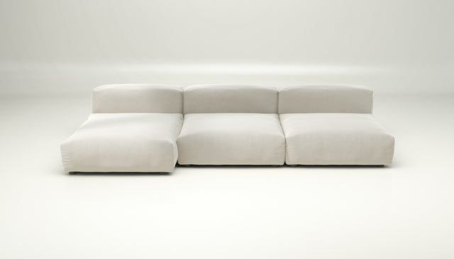 vetsak | Sofa Set 04 - suave - pearl | Modulaire Sofa | 5 Zits | Big Sofa