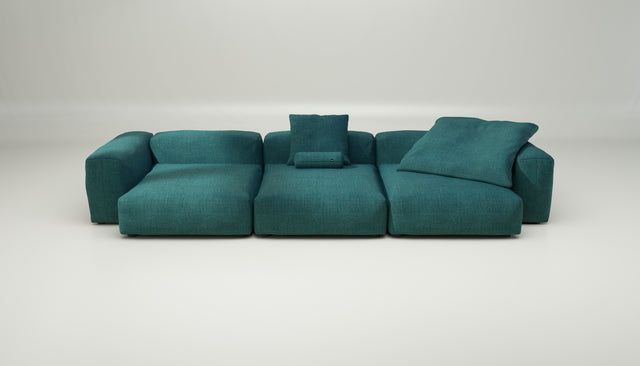 vetsak | Sofa Set 05 - pique - cedar | Modulaire Sofa | 5 Zits | Big Sofa | Hoeksofa