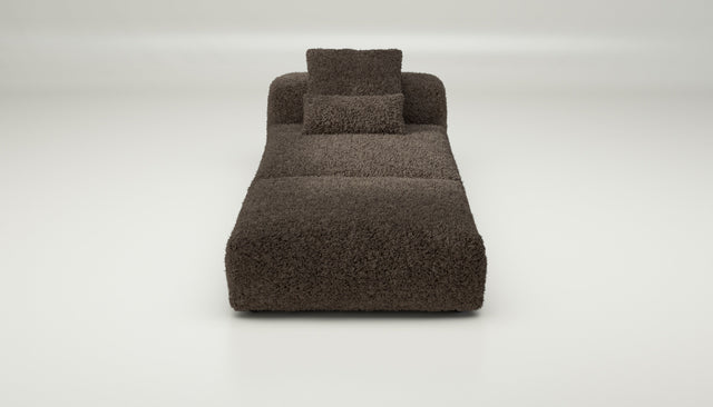 vetsak | Sofa Set 07 - Sun Lounger - doodle - cacao | Modulaire Sofa | 2 Zits | Daybed | Chaiselounge