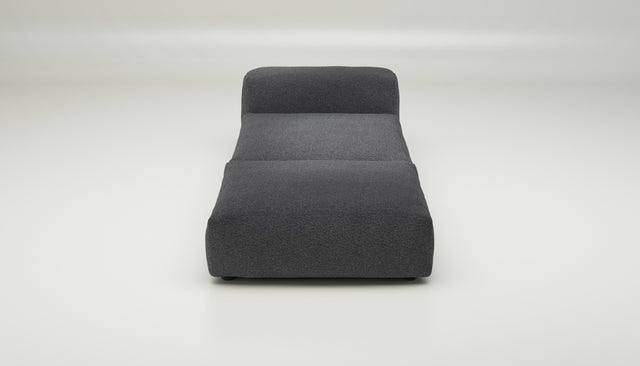 vetsak | Sofa Set 07 - Sun Lounger - loop loop - anthracite | Modulaire Sofa | 2 Zits | Daybed | Chaiselounge