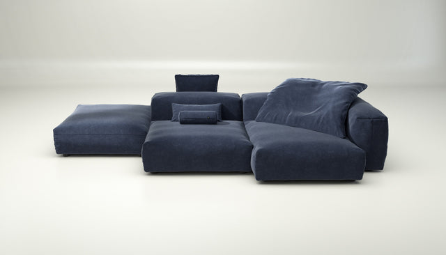 vetsak | Sofa Set 09 - The Island - suave - navy | Modulaire Sofa | 7 Zits | Sofa Island