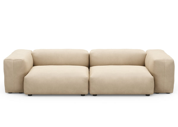 Preset two module sofa - canvas - beige - 272cm x 115cm
