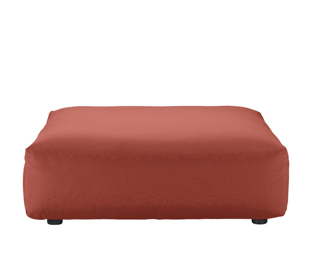 sofa seat - 105x105 - outdoor - terracotta