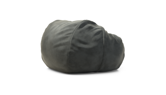 vetsak | Zitzak Large - Leather - Dark Grey