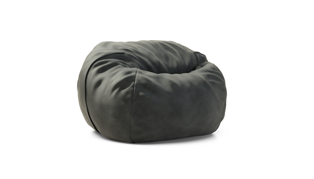 vetsak | Zitzak Medium - Leather - Dark Grey