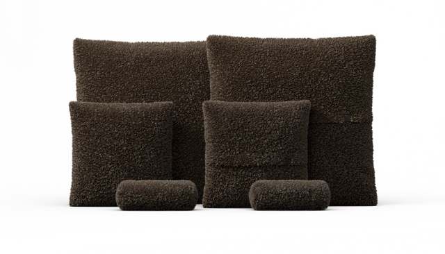 Pillow Set 3 - Doodle - Cacao