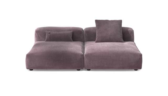 vetsak | Sofa Set 01 Large - Cord Velour - Blossom | Modulaire Sofa | 3.5 Zits