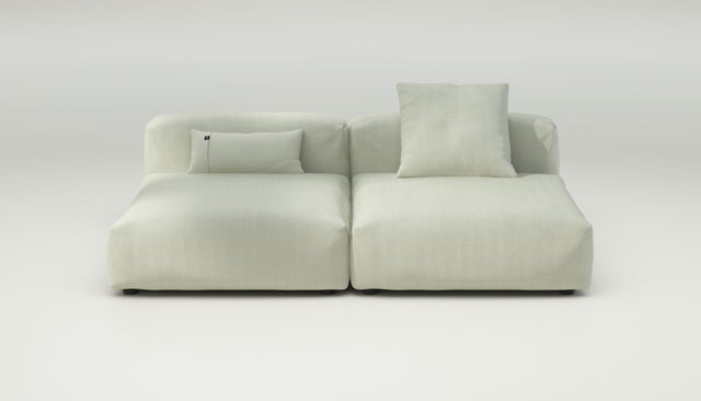 vetsak | Sofa Set 01 Large - herringbone - beige | Modulaire Sofa | 3.5 Zits