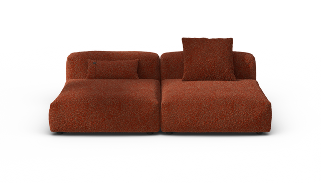 vetsak | Sofa Set 01 Large - Nub - Sienna | Modulaire Sofa | 3.5 Zits