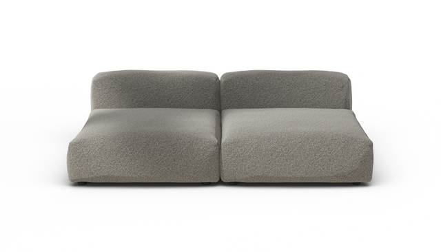 vetsak | Sofa Set 01 Large - Pebble - Platinum | Modulaire Sofa | 3.5 Zits