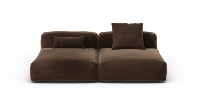 vetsak | Sofa Set 01 Large - Pebble - Umber | Modulaire Sofa | 3.5 Zits