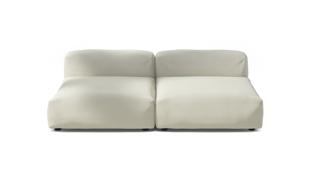 vetsak | Sofa Set 01 Large - Pique - Creme | Modulaire Sofa | 3.5 Zits