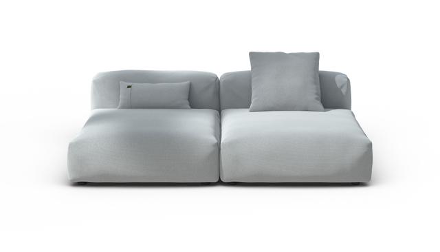 vetsak | Sofa Set 01 Large - Pique - Turquoise | Modulaire Sofa | 3.5 Zits
