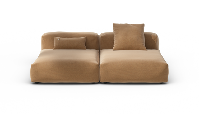 vetsak | Sofa Set 01 Large - Pique - Wheat | Modulaire Sofa | 3.5 Zits