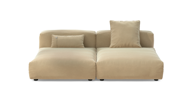 vetsak | Sofa Set 01 Large - Suave - Creme | Modulaire Sofa | 3.5 Zits