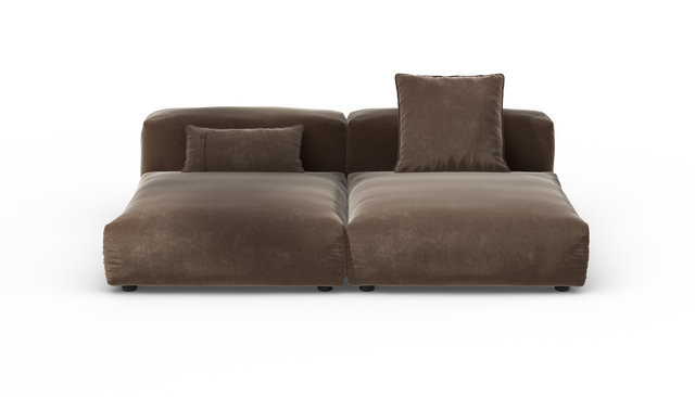 vetsak | Sofa Set 01 Large - Suave - Espresso | Modulaire Sofa | 3.5 Zits