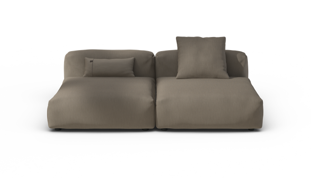 vetsak | Sofa Set 01 Large - Terrain - Driftwood | Modulaire Sofa | 3.5 Zits