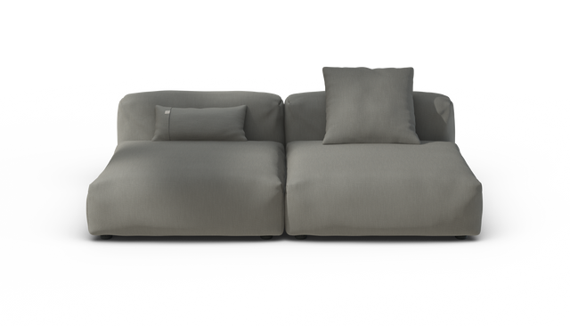 vetsak | Sofa Set 01 Large - Terrain - Flint | Modulaire Sofa | 3.5 Zits