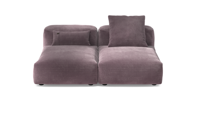 vetsak | Sofa Set 01 Medium - Cord Velour - Blossom | Modulaire Sofa | 2.5 Zits