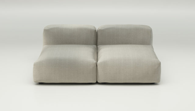 vetsak | Sofa Set 01 Medium - herringbone - stone | Modulaire Sofa | 2.5 Zits