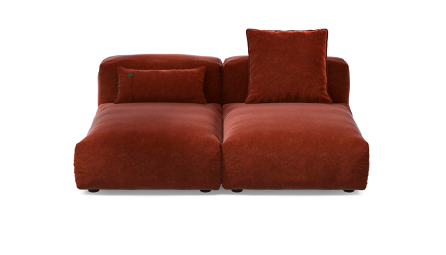 vetsak | Sofa Set 01 Medium - Suave - Saffron | Modulaire Sofa | 2.5 Zits