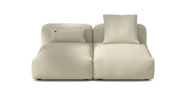vetsak | Sofa Set 01 Medium - Loop Loop - Duna | Modulaire Sofa | 2.5 Zits