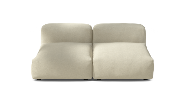 vetsak | Sofa Set 01 Medium - Loop Loop - Duna | Modulaire Sofa | 2.5 Zits
