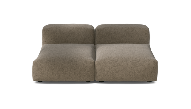 vetsak | Sofa Set 01 Medium - Loop Loop - Taupe | Modulaire Sofa | 2.5 Zits