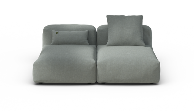 vetsak | Sofa Set 01 Medium - Breeze - Sage | Modulaire Sofa | 2.5 Zits