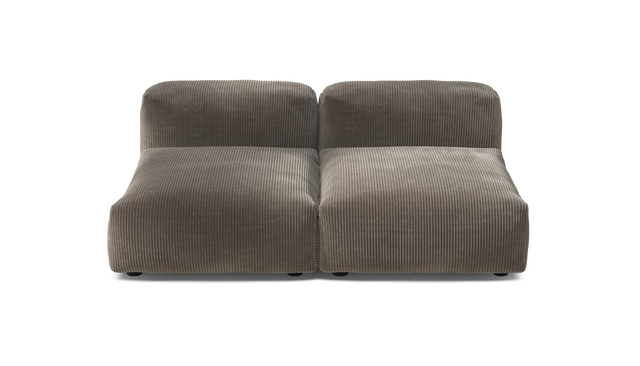 vetsak | Sofa Set 01 Medium - Cord Velour - Mocha | Modulaire Sofa | 2.5 Zits