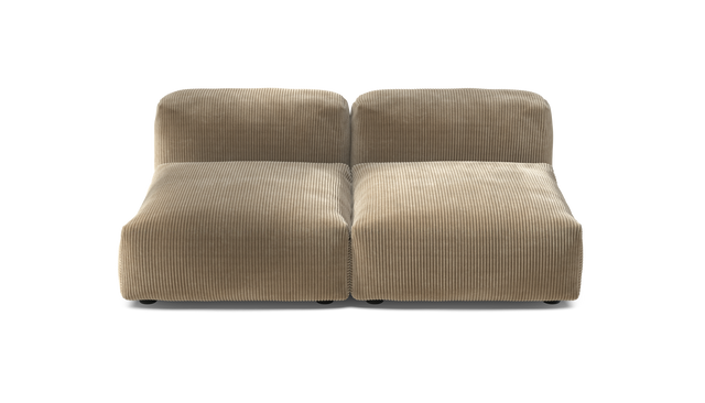 vetsak | Sofa Set 01 Medium - Cord Velour - Sand | Modulaire Sofa | 2.5 Zits