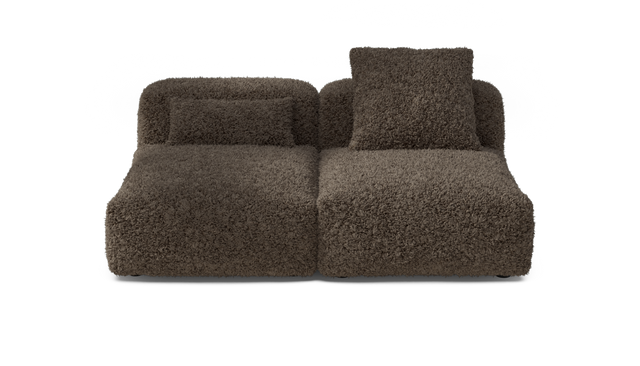 vetsak | Sofa Set 01 Medium - Doodle - Cacao | Modulaire Sofa | 2.5 Zits
