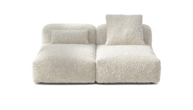 vetsak | Sofa Set 01 Medium - Doodle - Creme | Modulaire Sofa | 2.5 Zits