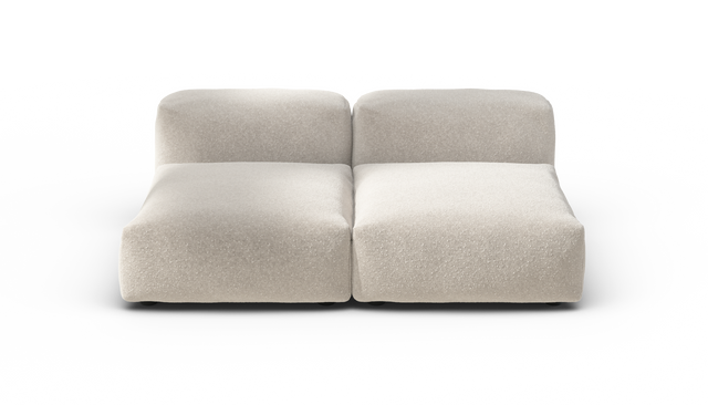 vetsak | Sofa Set 01 Medium - Nub - Creme | Modulaire Sofa | 2.5 Zits
