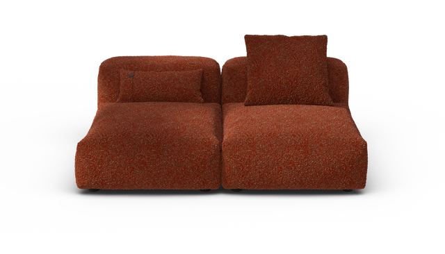 vetsak | Sofa Set 01 Medium - Nub - Sienna | Modulaire Sofa | 2.5 Zits