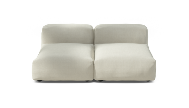 vetsak | Sofa Set 01 Medium - Pique - Creme | Modulaire Sofa | 2.5 Zits
